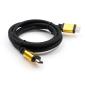 Кабель мультимедійний HDMI to HDMI 10 m metal V2.0 Vinga (VCPDCHDMI2VMM10BK)