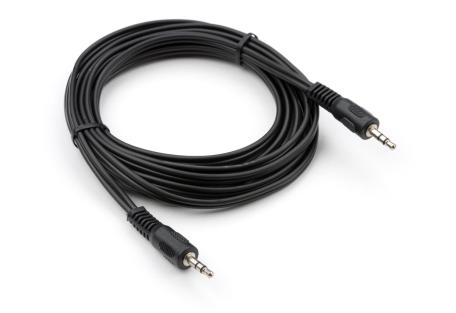 Кабель мультимедійний Jack 3.5mm 3 m MM 3С Vinga (VCPDCJ35MM3BK)
