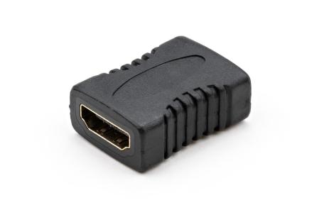 Перехідник HDMI AF to HDMI AF gold Vinga (VCPAHDMIFF)