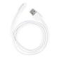 Дата кабель USB 2.0 AM to Lightning PVC 1m white Vinga (VCPDCL1W)