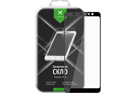 Скло захисне Vinga для Samsung Galaxy A6 Plus(2018) A605 (VTPGS-A605)