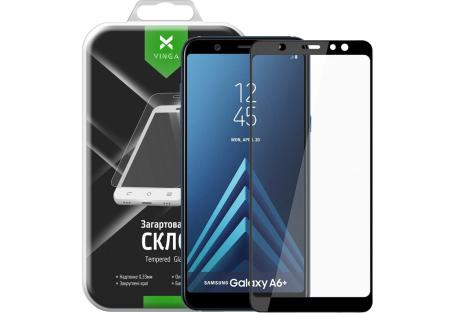 Скло захисне Vinga для Samsung Galaxy A6 Plus(2018) A605 (VTPGS-A605)