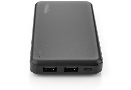 Батарея універсальна Vinga 10000 mAh  black (BTPB1910BK)