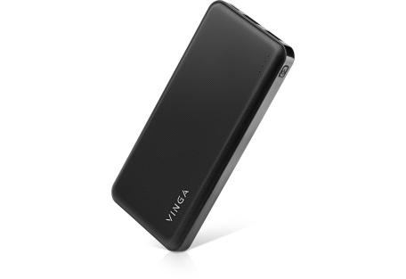 Батарея універсальна Vinga 10000 mAh  black (BTPB1910BK)