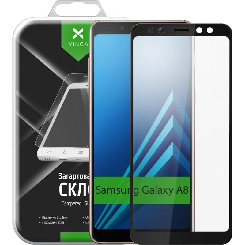 Скло захисне Vinga для Samsung Galaxy A8 (2018) A530 (VTPGS-A530)