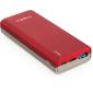 Батарея універсальна Vinga 10000 mAh soft touch red (BTPB3810QCROR)