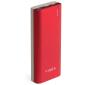 Батарея універсальна Vinga 10000 mAh soft touch red (BTPB3810QCROR)