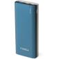Батарея універсальна Vinga 10000 mAh soft touch blue (BTPB3810QCROBL)