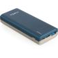 Батарея універсальна Vinga 10000 mAh soft touch blue (BTPB3810QCROBL)
