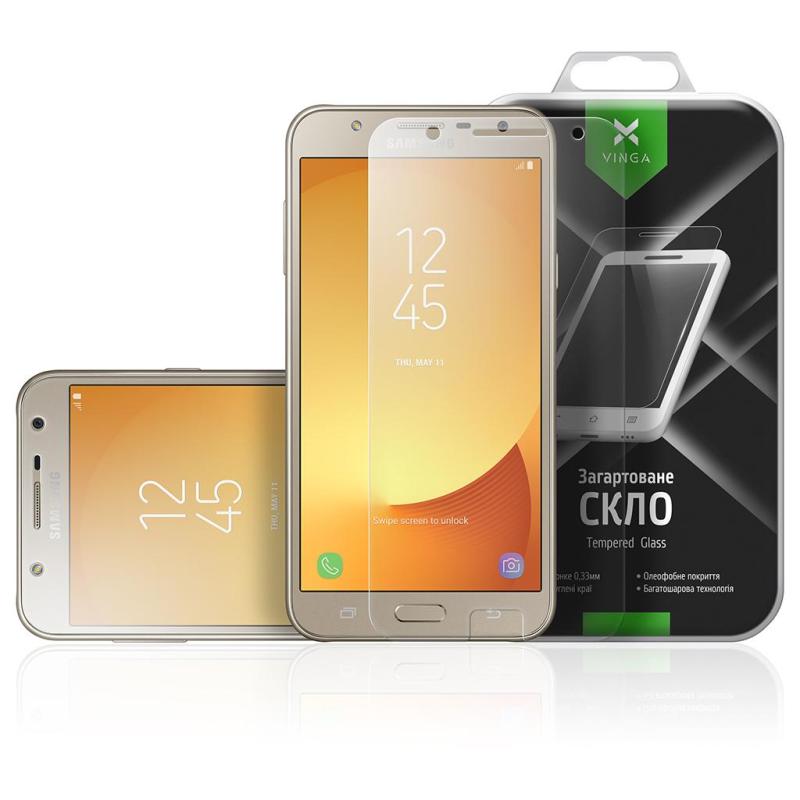 Скло захисне Vinga для Samsung Galaxy J7 Neo J701 (VTPGS-J701)