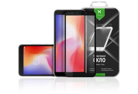Скло захисне Vinga для Xiaomi Redmi 6A (Black) (VTPGS-R6A)
