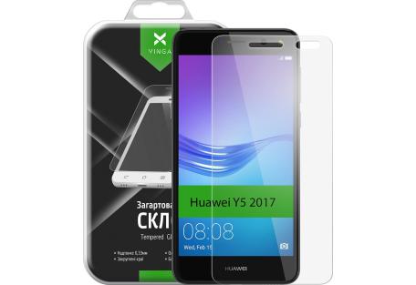 Скло захисне Vinga для Huawei Y5 2017 (Clear) (VTPGS-Y52017)