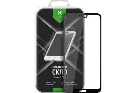 Скло захисне Vinga для Huawei P20 Lite (Black) (VTPGS-P20L)