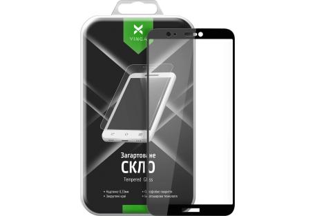 Скло захисне Vinga для Huawei P Smart (Black) (VTPGS-PS)