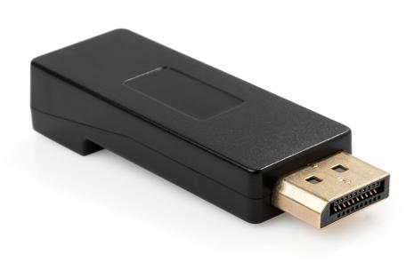 Перехідник HDMI AF to Display port M Vinga (VCPADPF2HDMIMBK)