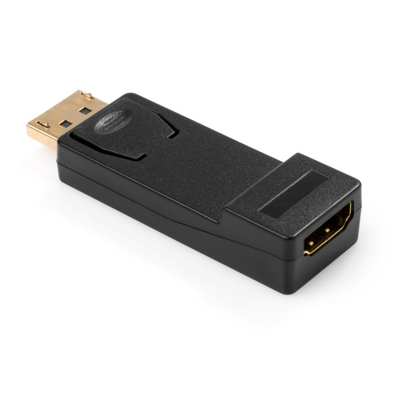 Перехідник HDMI AF to Display port M Vinga (VCPADPF2HDMIMBK)