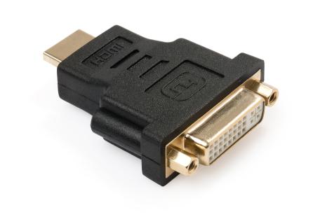 Перехідник HDMI AM to DVI 24+5 F Vinga (VCPAHDMIM2DVIFBK)