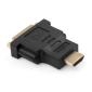 Перехідник HDMI AM to DVI 24+5 F Vinga (VCPAHDMIM2DVIFBK)