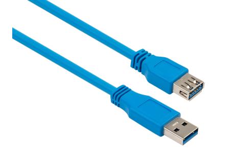 Дата кабель USB 3.0 AM/AF 1.8m Vinga (VCPUSB3AMAF1.8B)