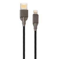 Дата кабель USB 2.0 AM to Lightning 1.0m 2-sides usb nylon black Vinga (VCPDCL2SNB1BK)